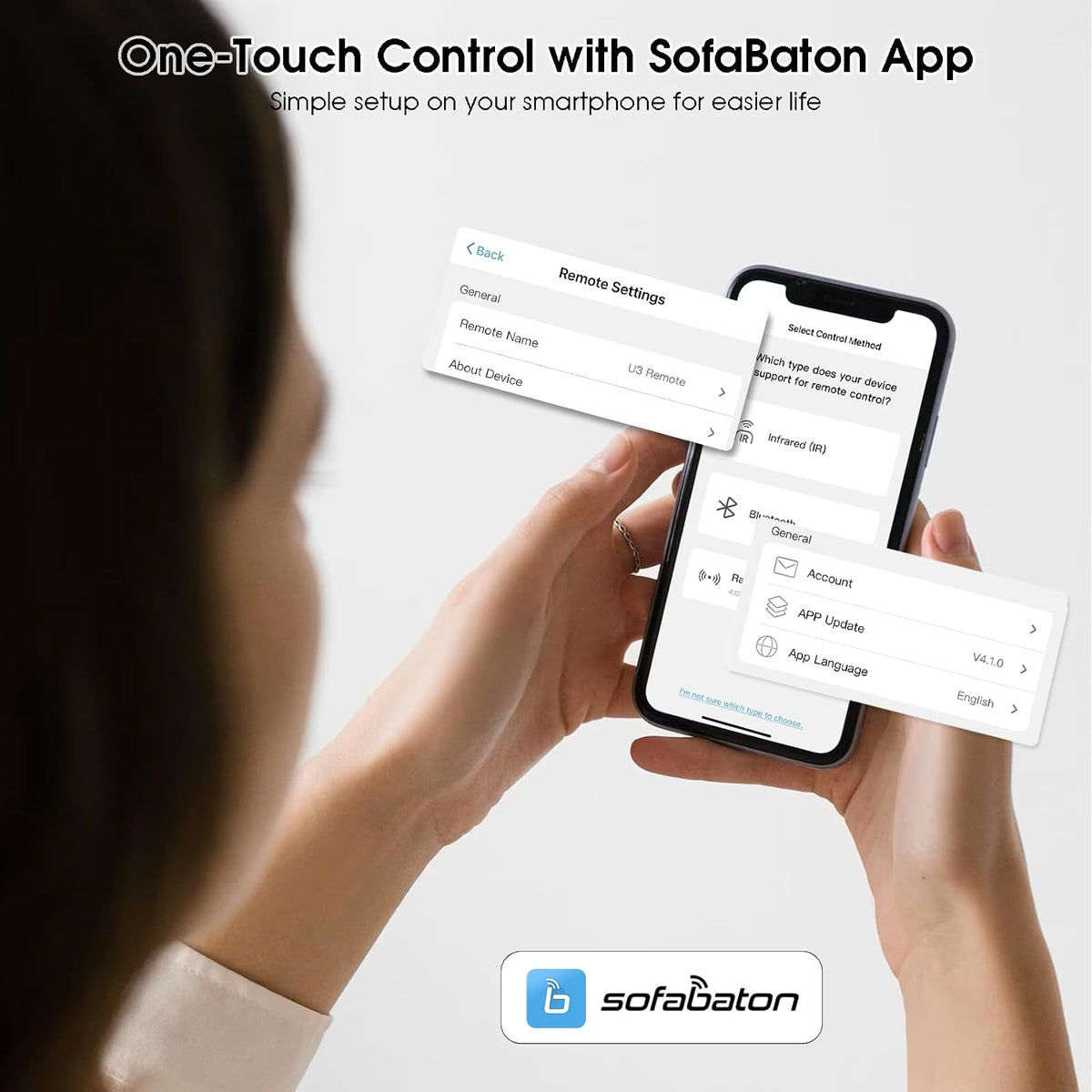 SofaBaton Universal Remote with Global Macro & Custom APP