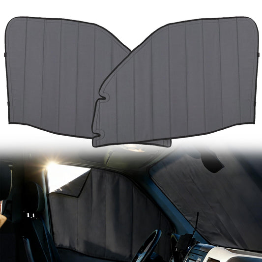 MELIPRON Magnetic Van Window Covers Fit for Mercedes Benz Sprinter NCV3 2007-2018, Blackout Privacy & Thermal Insulation Side Shades for Van Life & Camping, Custom Fit, Easy Install, Gray (Pair)