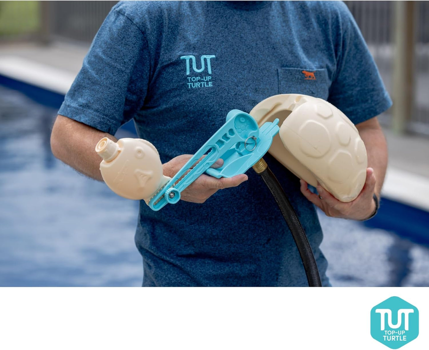 Top Up Turtle - Automatic Pool Filler – Auto Filler for Pool, Ponds & Water Features – Pool Water Leveler Auto Fill w/Adjustable Float Arm – UV-Protected Pool Auto Fill Float Valve - from Jobe Valves