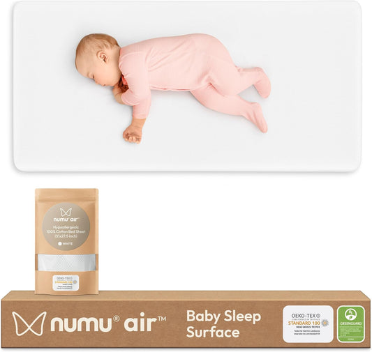 Air Baby Sleep Surface: Air Net Breathable Crib Mattress for Fast CO2 Dispersion; Permeable Baby Mattress to Prevent Fluid Pooling; Crib Mattress for