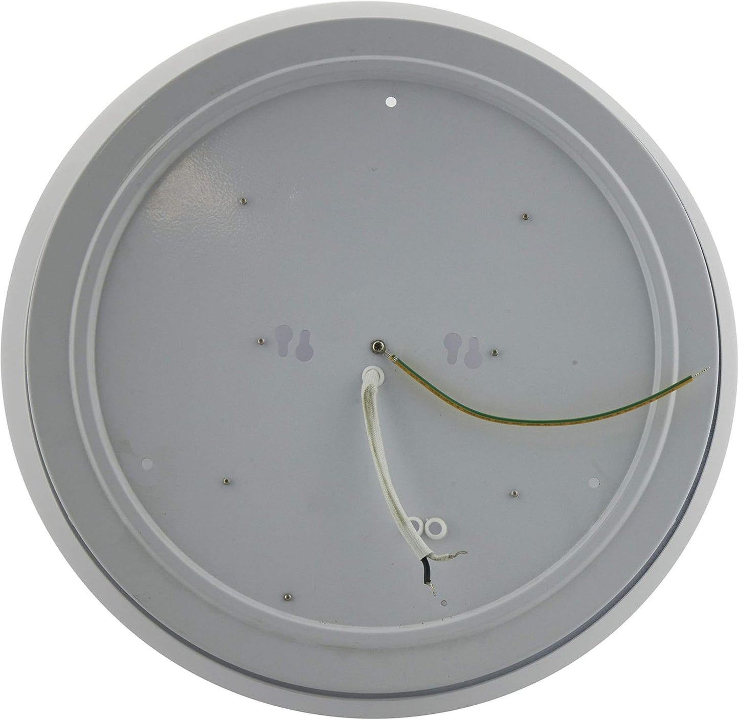 14 inch Acrylic Round, Flush Mount Ceiling Light (Temperature Selectable & Dimmable 3000K/4000K/5000K)