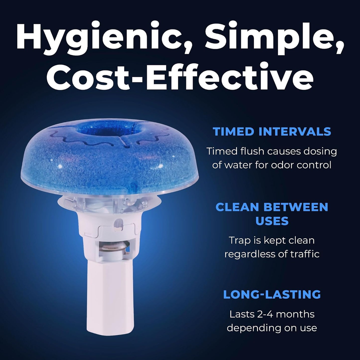 Urinal Conversion System - Upgrade to Water-Efficient Touchless Urinals for Commercial Restrooms