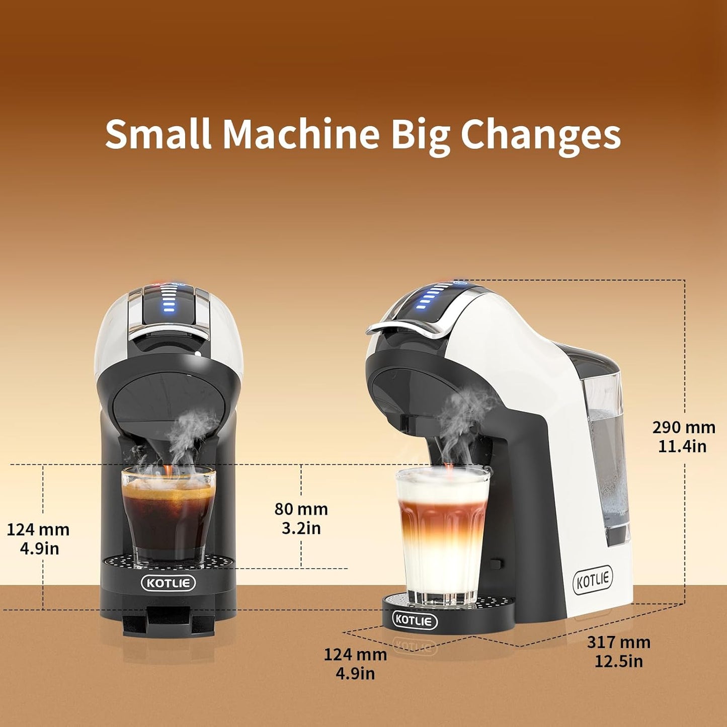 Espresso 5in1 Single Serve Coffee Maker