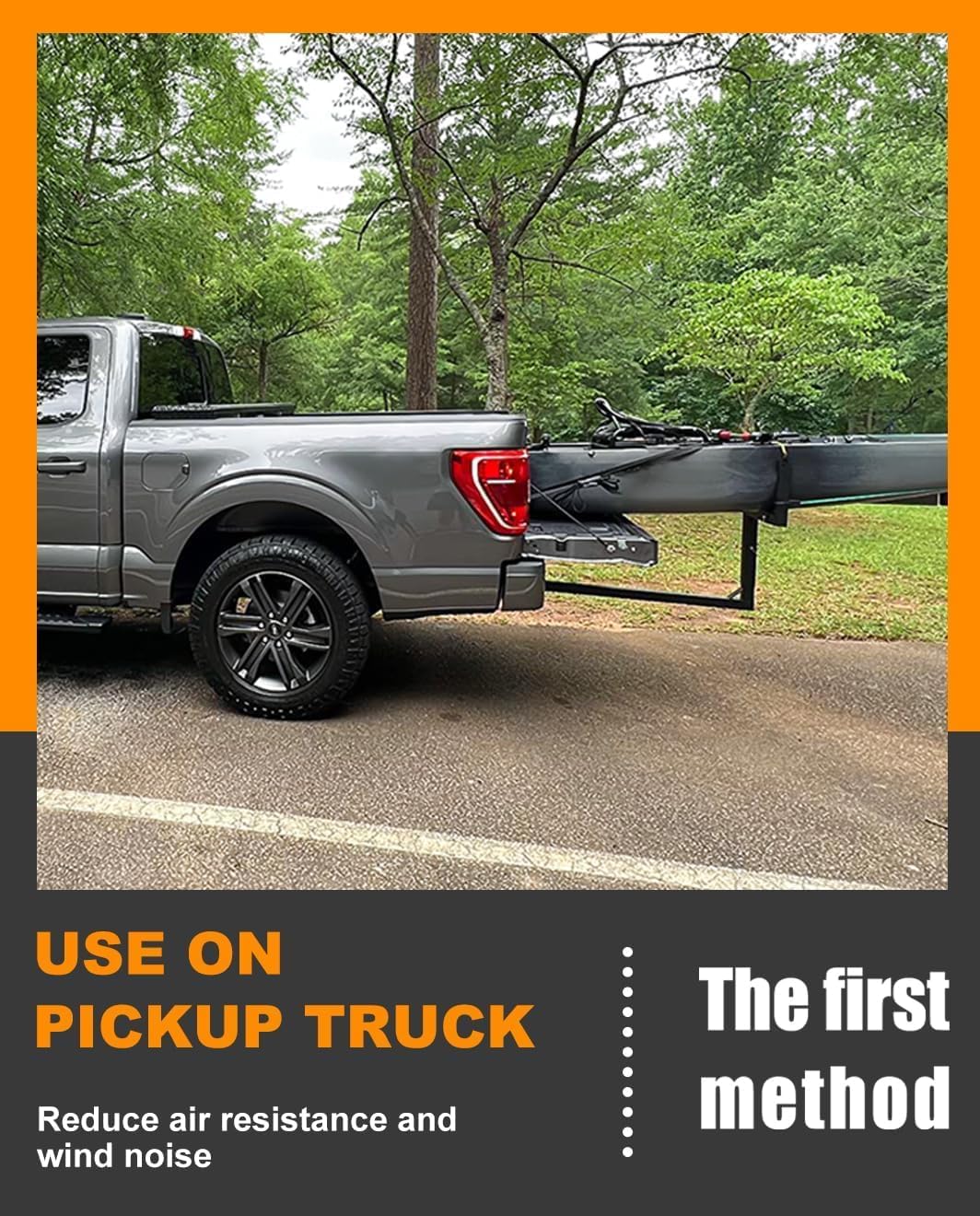 Autoholic Upgraded Kayak Rack for RV Truck SUP Vertical Kayak Rack