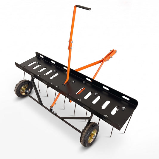 Tow Behind Dethatcher for Riding Mowers & ATVs Heavy Duty