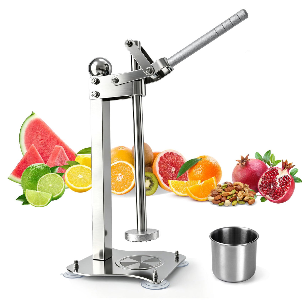 Heavy Duty Lemonade Smasher, Stainless Steel Lemon Muddler