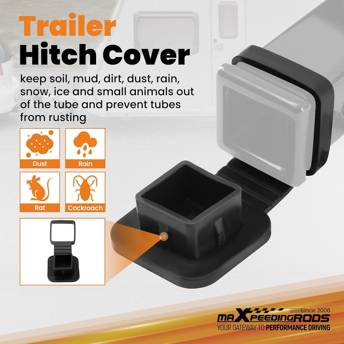 maXpeedingrods Trailer Hitch for Hyundai Tucson/Kia Sportage 2022-2026