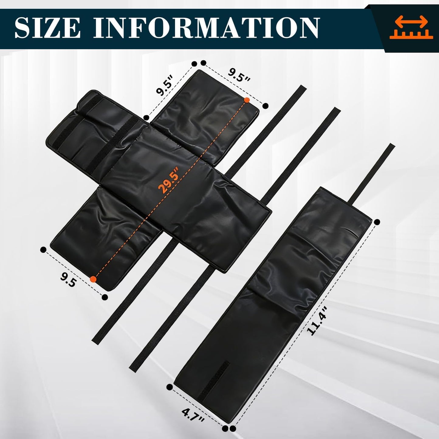 10x10x19 Inch AC Compressor Sound Blanket, Air Conditioner Compressor Noise Reduction Barrier for Outdoor Unit