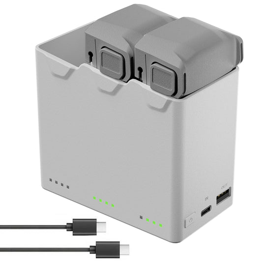 Intelligent Flight Battery Plus(2-Pack) with Bi-Directional Charging Hub for DJI Mini 5 Pro 5000 mAh 47 Mins Flight Time Upgrade 2026 (2 Batteries with Charger)