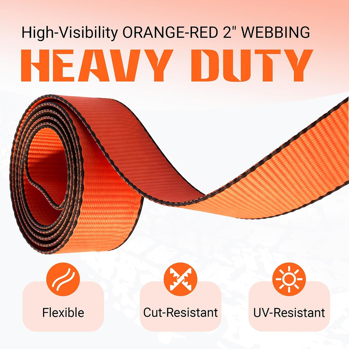 2'' x 96'' Cargo Control Wire Hook Ratchet Straps, Wheel Tie Down System