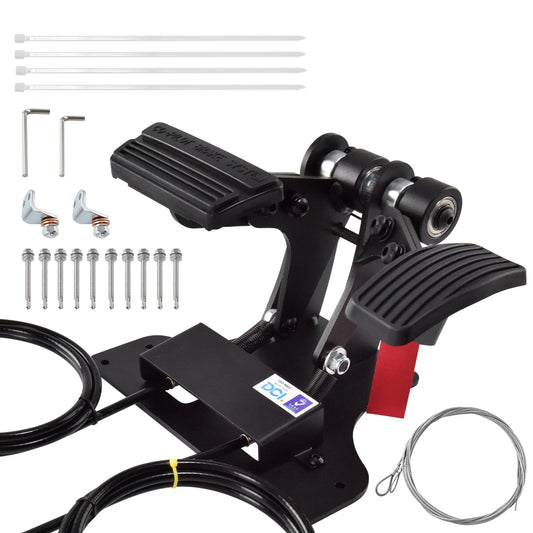 Right Hand Drive Conversion Kit, RHD Control, Postal Carrier Right Side Drive, Dual Brake and Gas Pedal for Driving Schools and Driver Training Vehicles