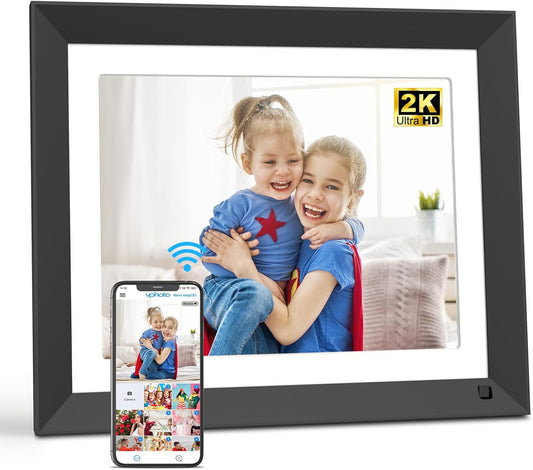 11-inch Smart Digital Photo Frame - FULLJA 32GB Dual-WiFi 2K Digital Picture Frame, Motion Sensor, Full Function, Simply Sharing Photos and Videos