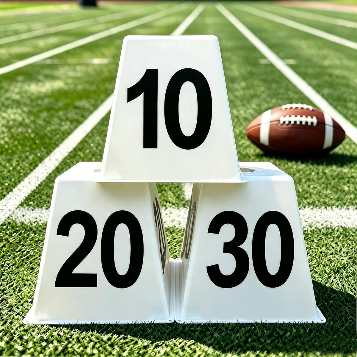 Football Yard Markers Field Markers Soccer Field Marking Kit 11 PCS