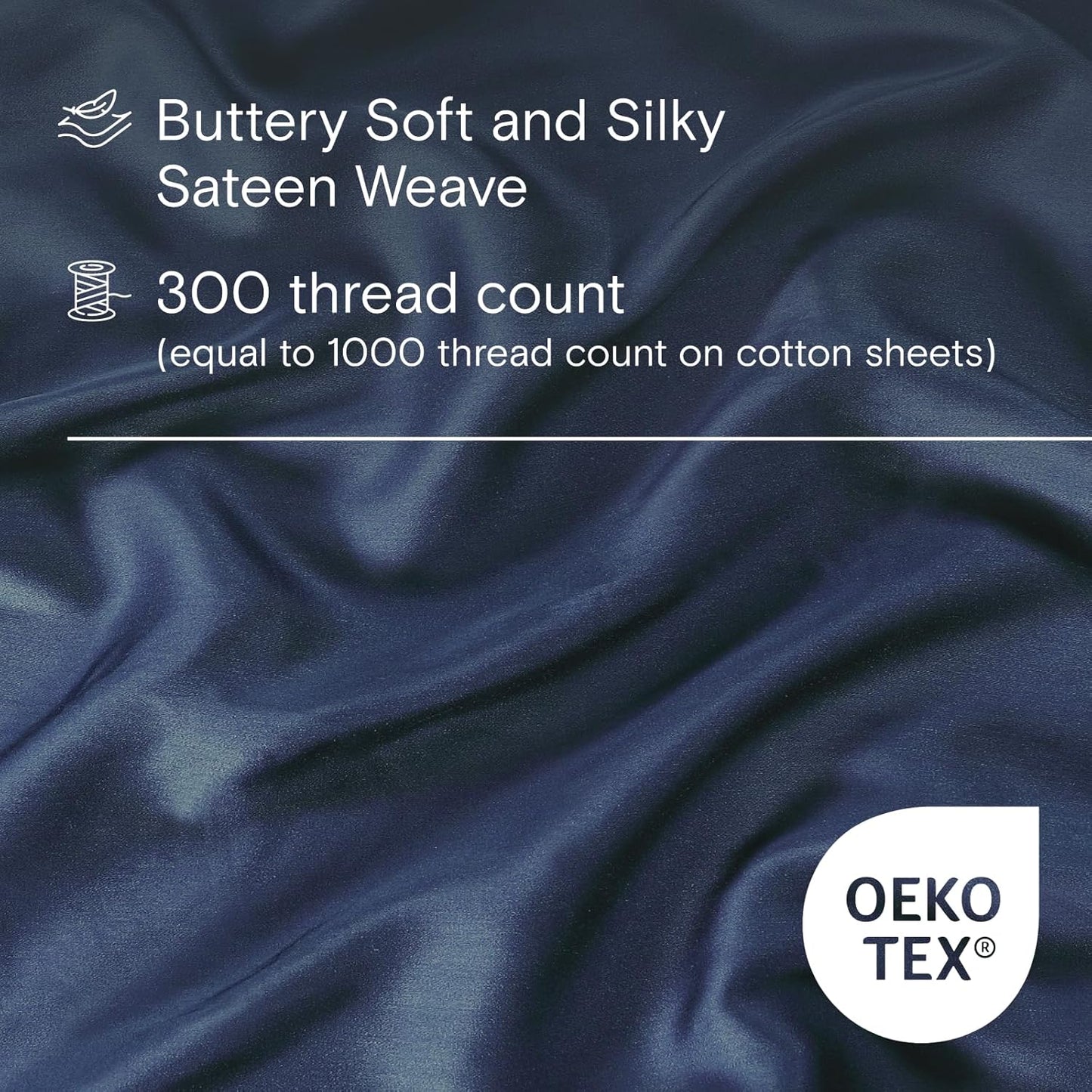 Sijo Premium 100% Austrian Eucalyptus Lyocell Tencel Sheet Set, Softer Than Silk, Architectural Digest 2022 Best Cooling Sheets Award Winner - 3pc