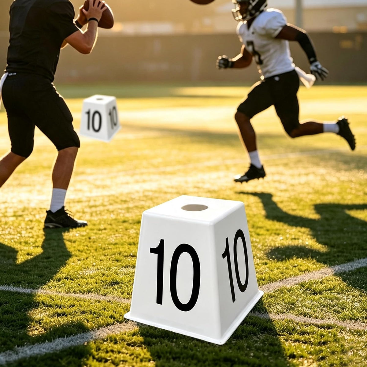 Football Yard Markers Field Markers Soccer Field Marking Kit 11 PCS