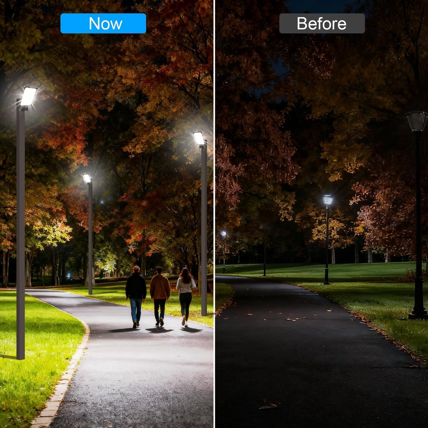 240W 4-Pack LED Parking Lot Light,Commercial Light for Wide Area | 36000LM Shoe Box Street Flood Light with Dusk to Dawn Photocell, 5000K IP65 Waterproof, Adjustable Trunnion Mount,110-277V