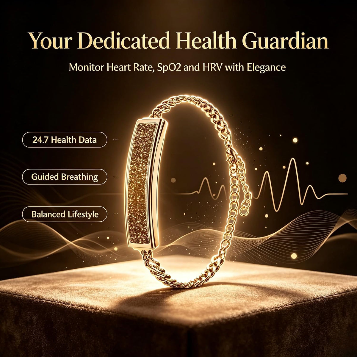 Smart Bracelet for Women, Activity Fitness Trackers Bracelet, Sleep Tracker Smart Band, Health Bracelets with 24/7 Monitor, Women's Health Tracking, Smart Watch, Gifts for Women