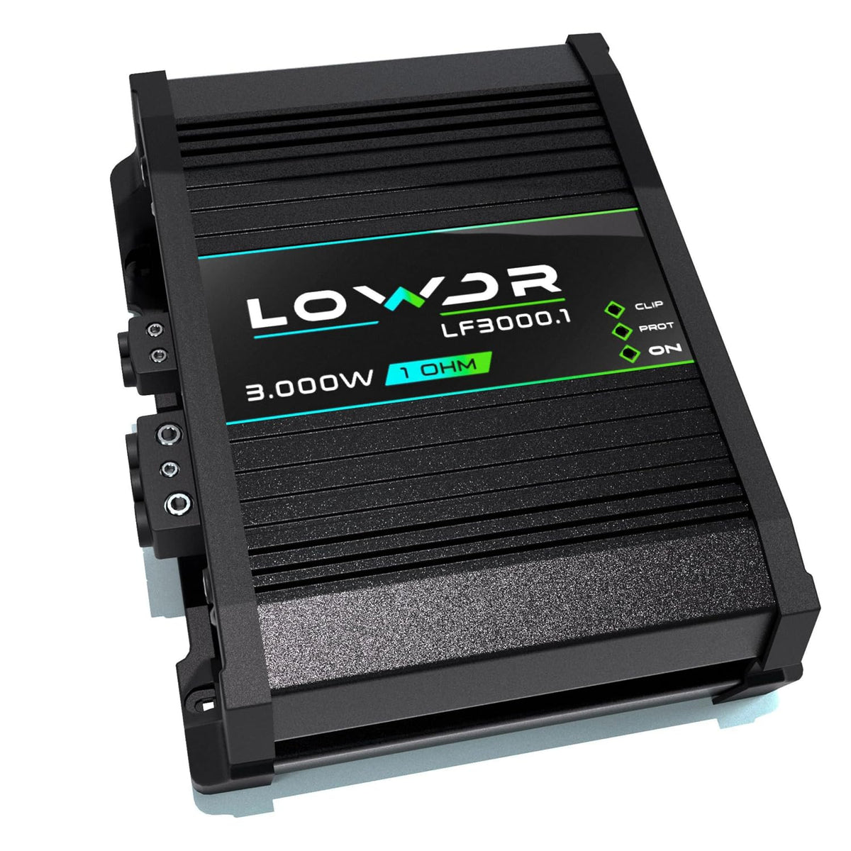 LOWDR LF 3000.1_1 Ohm Car Audio Digital Mono Amplifier 3000W RMS 1 Channel RCA Input Full Range High Efiency Class D Monoblock