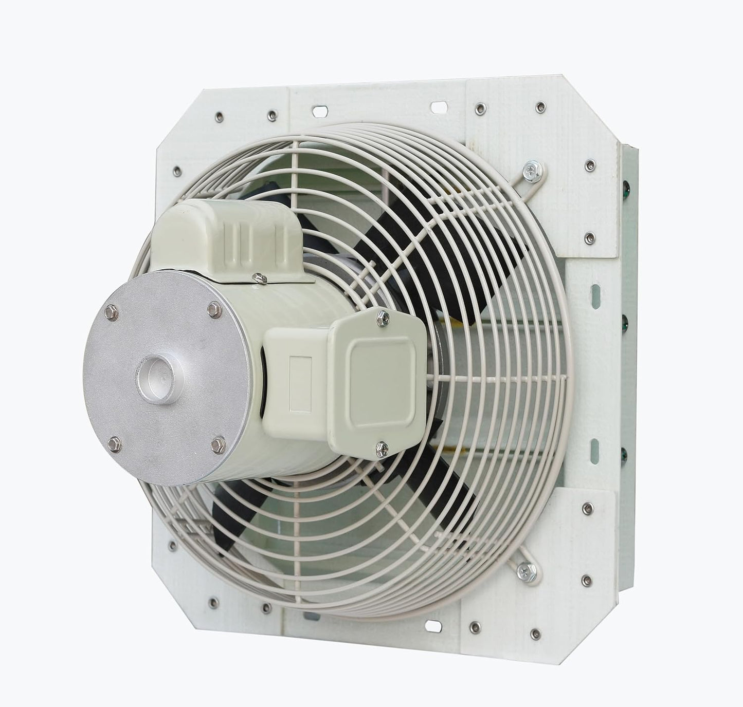 10-Inch Corrosion Resistance Shutter Exhaust Fan, Single Speed (10-Inch)