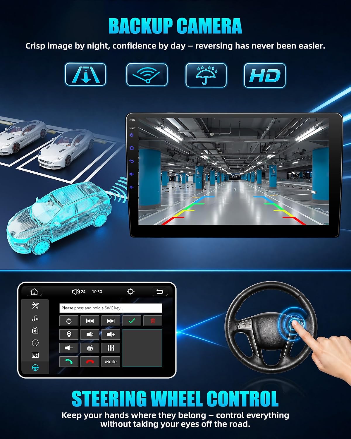 Car Stereo for Hyundai Elantra 2012-2013 9 Inch Car Radio with Bluetooth FM/RDS Carplay Android Auto Mirror Link SWC Backup Camera P1-NEW 9.0