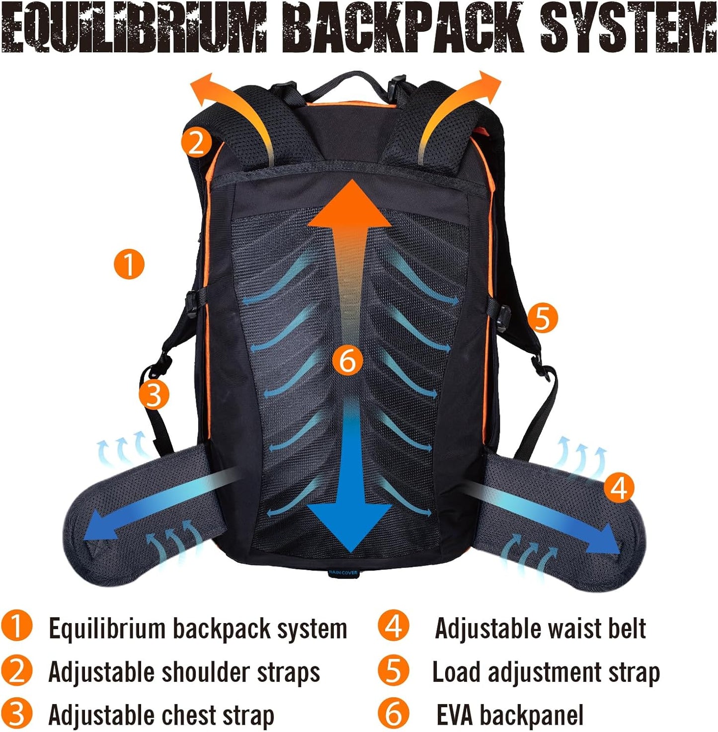 TKLoop Casual Laptop Backpack For for Men and Women 24L Backpack Daypack with Wash Bag and Rainproof Cover for Work,