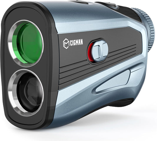 Golf Laser Rangefinder with Slope Switch, 1000 Yards Rechargeable Golf Range Finder