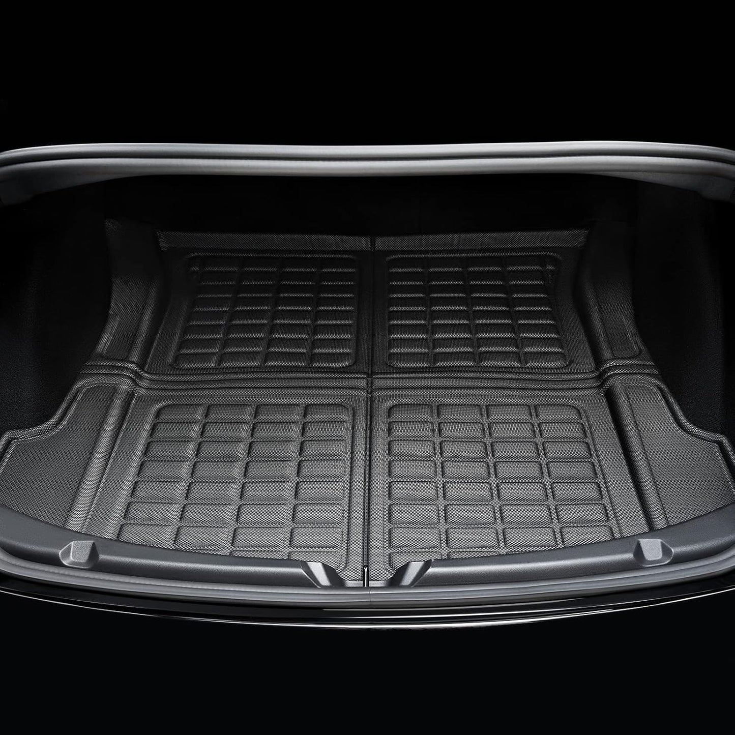 Tesla Model 3 Floor Mats 2023 2022 2021 2020 2019 2018 2017,Tesla Model 3 All Weather Floor Mats XPE Anti-Slip Tesla Model 3 Trunk Cargo Mat Liners