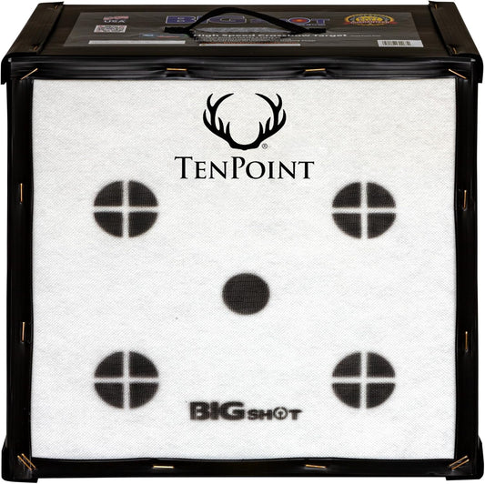 Iron Man Kinetic 650 Ten Point Edition Target for Archery, High-Tech Aramid Core, Black