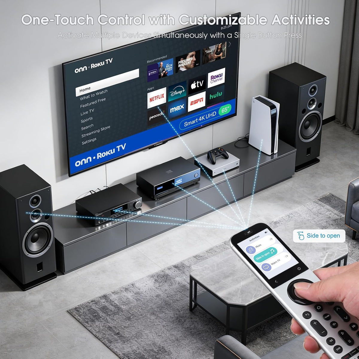 SofaBaton X2 Universal Remote with Hub & Charging Dock