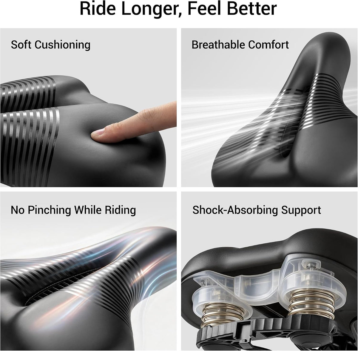 CURSOR FITNESS Magnetic Exercise Bike,Workout bike for home with 0-100 Adjustable Resistance & App Connectivity