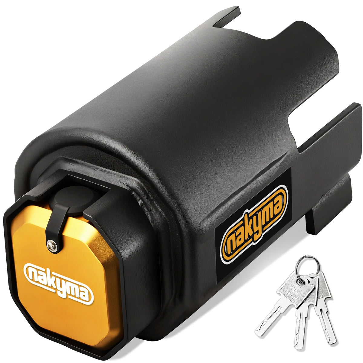 Trailer Hitch Lock, Snap-On Trailer Lock for 1-7/8", 2", 2-5/16" Coupler