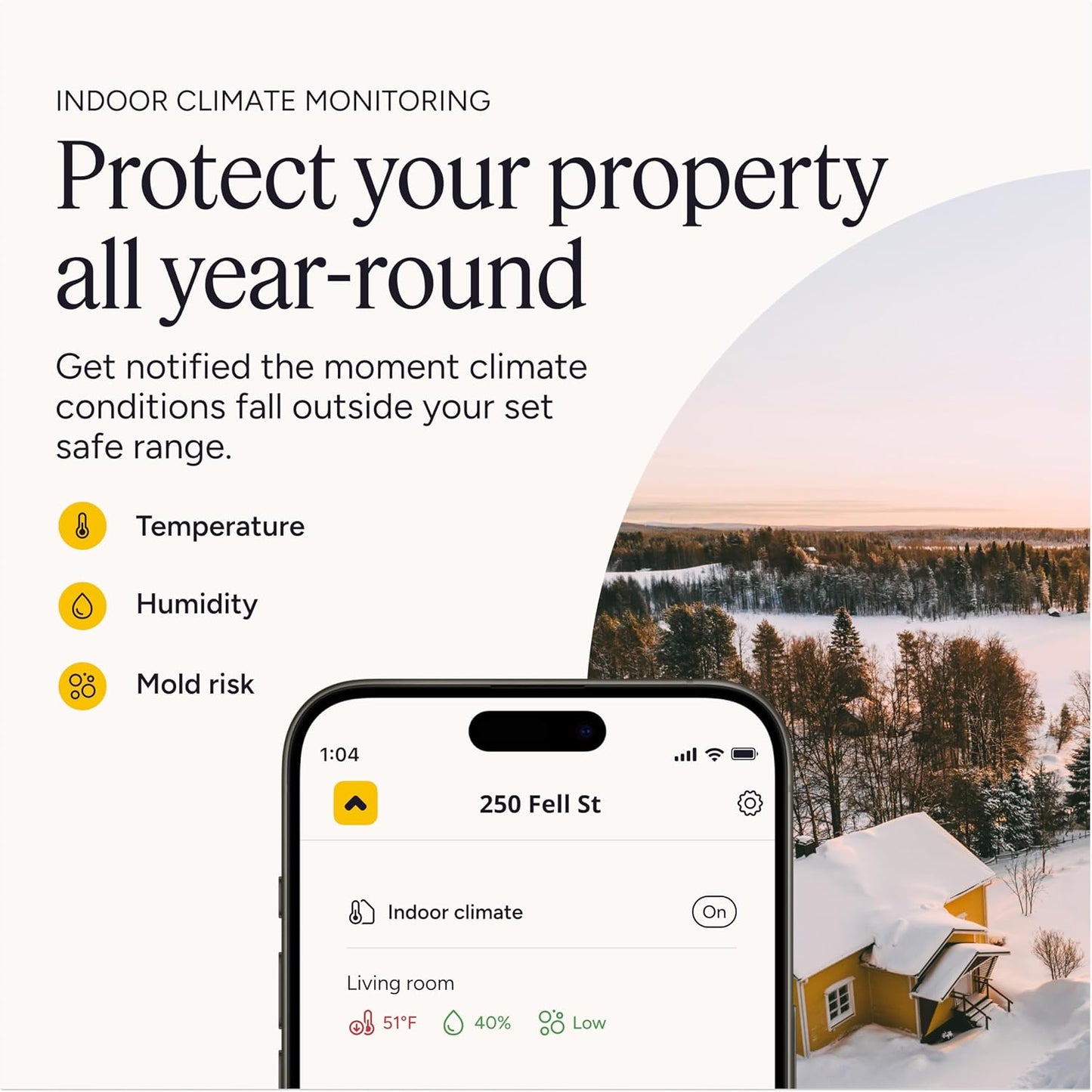 Minut M3 Sensor | Noise, Occupancy & Climate Monitoring in Real Time, for Short Term Rental Hosts | Subscription Required, 12 Months Included