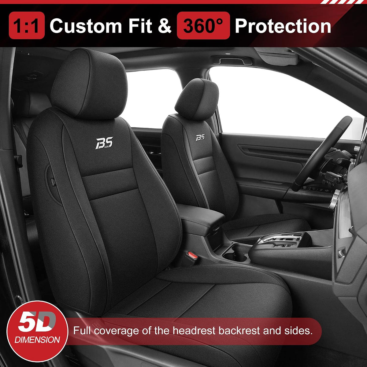 Neoprene Seat Covers for Honda CRV 2023-2026 Front Seats