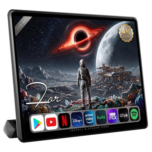 13.5" Android 13 Car Headrest Monitor 64GB Rear TV