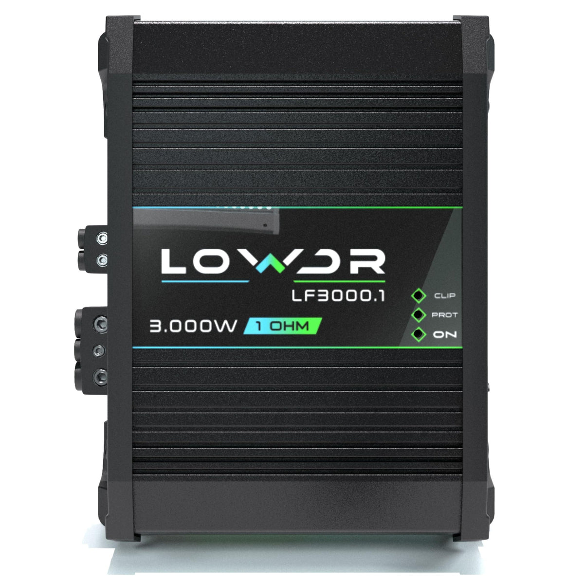 LOWDR LF 3000.1_1 Ohm Car Audio Digital Mono Amplifier 3000W RMS 1 Channel RCA Input Full Range High Efiency Class D Monoblock