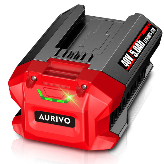 40V 5.0Ah Battery Replacement for Skil Pwrcore 40V Battery, Fits Skil 40V Power Tools