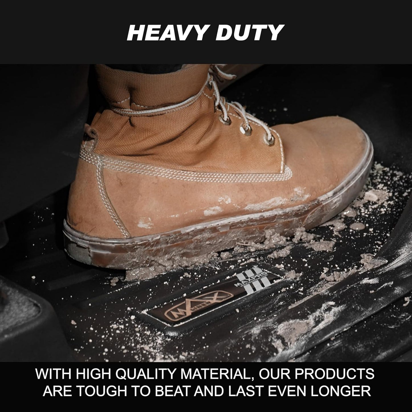 Premium MAXPRO Floor Mats for 2019-2023 BMW X1 1st&2nd Row Complete Set All Weather Mat Waterproof TPE Floor Liners Custom Fit Automotive Floor Mats BMW X1 Accessories Car Mats Full Set SUV Protection Floor Liner 1st and 2nd Row