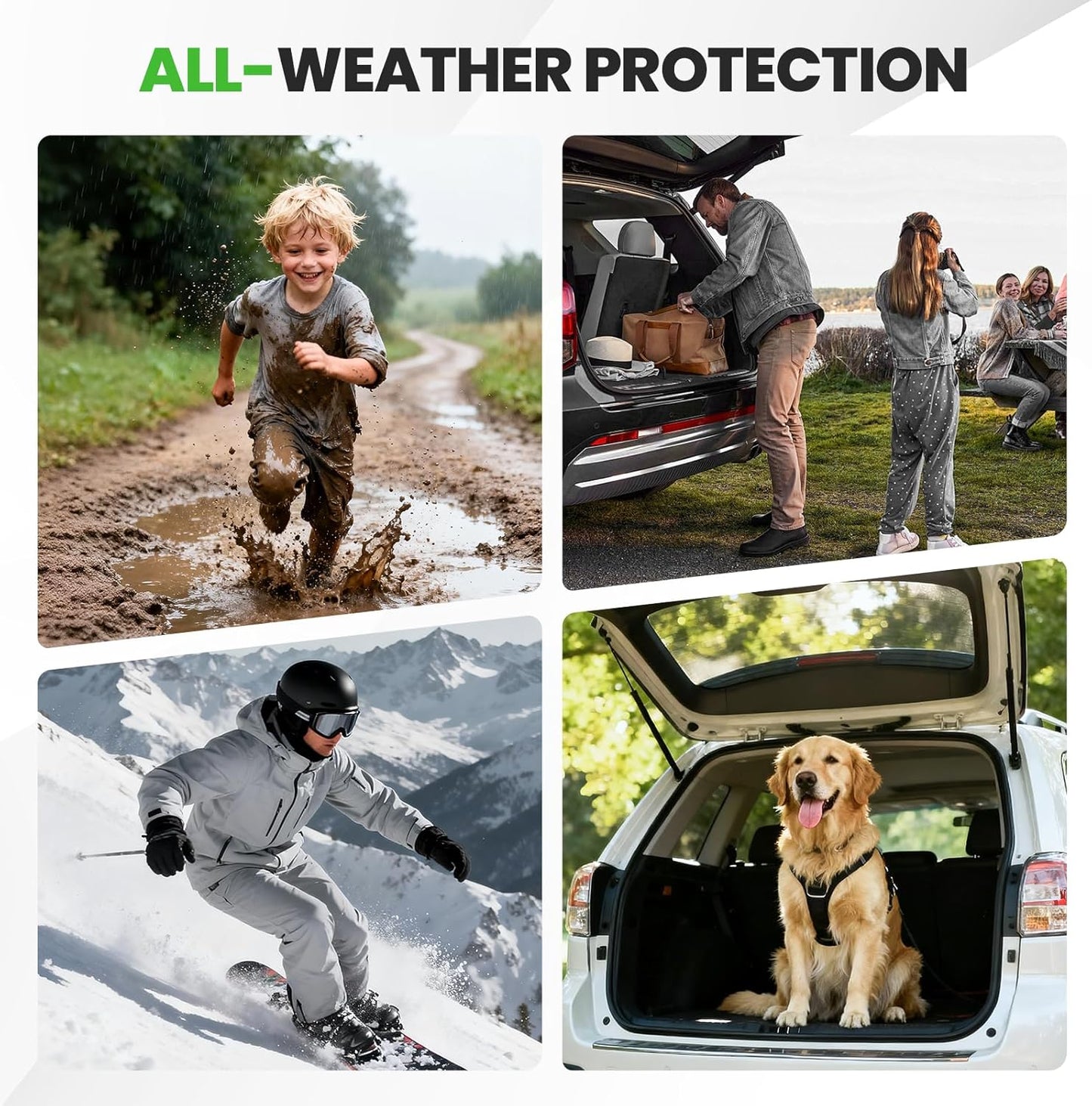 Cartist Cargo Liner for BMW X7 2019-2026, All Weather Cargo Mats for X7 Accessories, Heavy Duty TPE Trunk Mat, Car Accessories