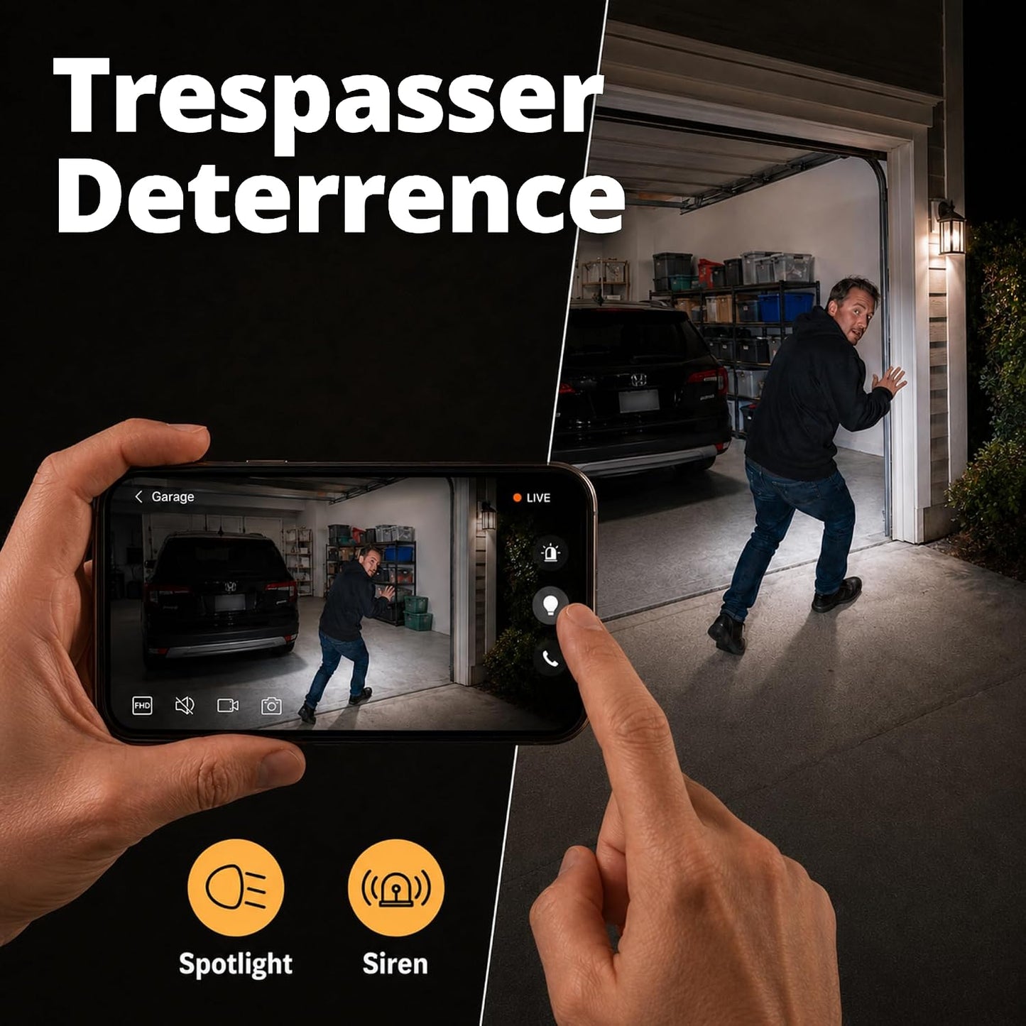 Defender AI 2.5K Solar GO 24/7 Recording (AOV) Wireless Security Camera, AI Human/Pet/Vehicle Detection, Color Night Vision, Two-Way Talk, Setup in 3 Minutes, 5W Solar Panel, ClearVu App, 1 Pack 1 Solar Camera