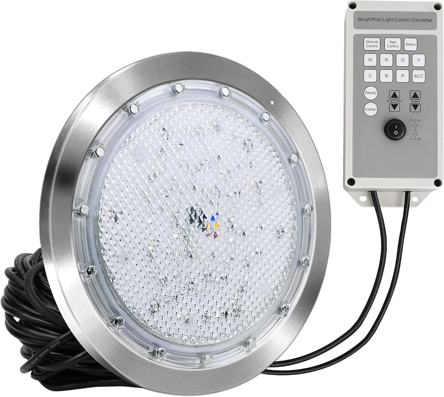SH101200 LED RGBW 10 Inch AC120V Pool Lights for Inground Pool, Led Lights for Inground Pool