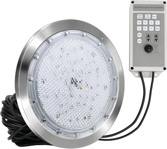 SH101200 LED RGBW 10 Inch AC120V Pool Lights for Inground Pool, Led Lights for Inground Pool