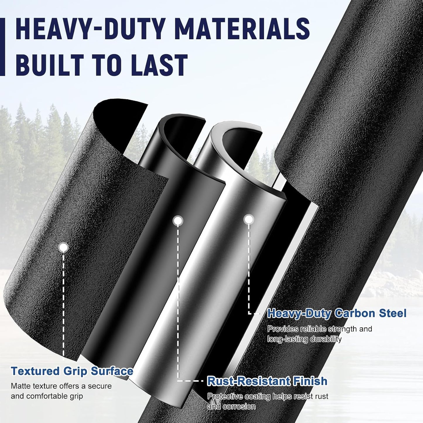 Extendable RV Handrail, Adjustable Assist Handrail, Up to 52"
