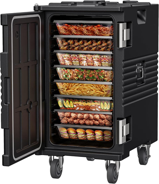 127QT Catering Food Warmer with Swivel Casters