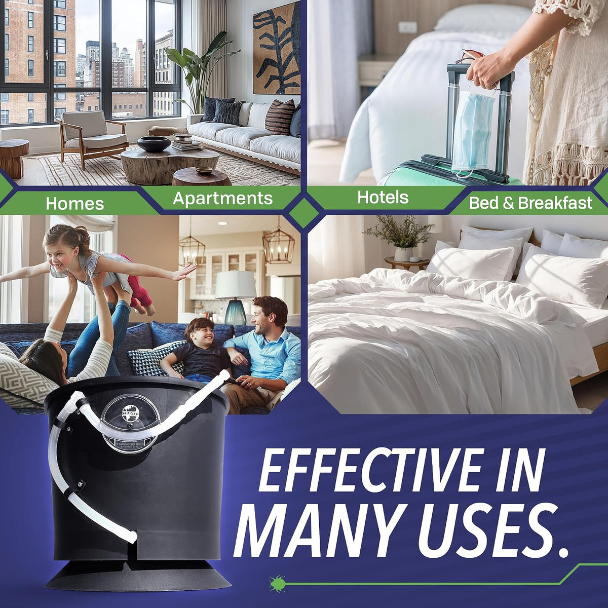 CLEANRTH BT900 Bed Bug Trapping System