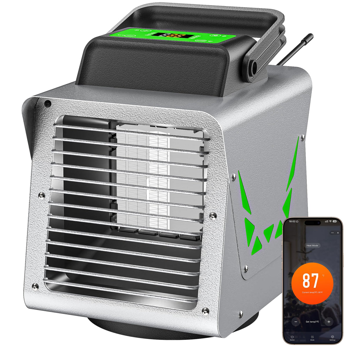 Kiroto Smart Plant Heater for Winter, 1500W, WiFi APP, Thermostat