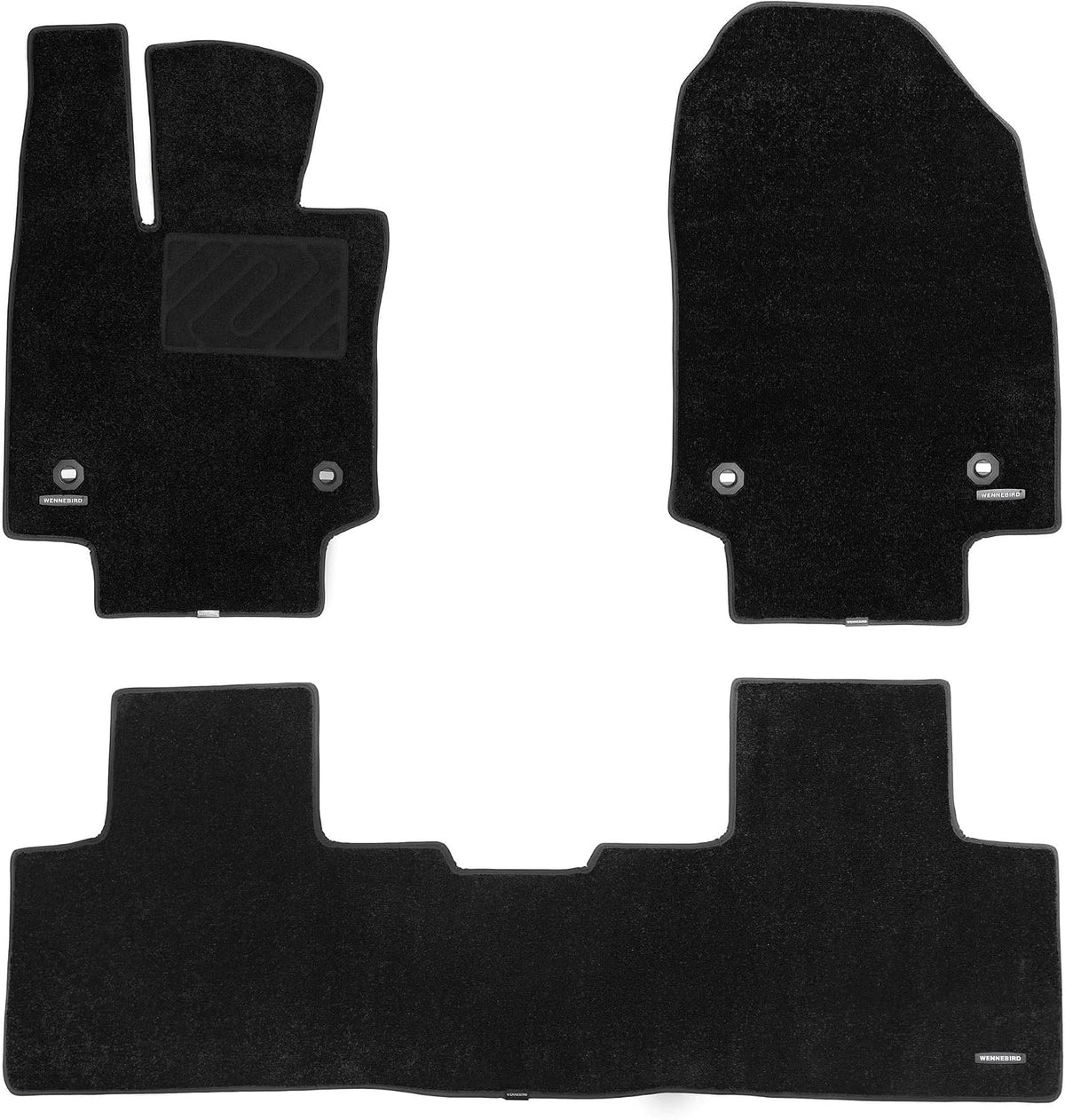 WENNEBIRD Carpet Floor Mats for Lexus RX 2023-2026, 3Pc 2023-2026 RX 3-Pc Set