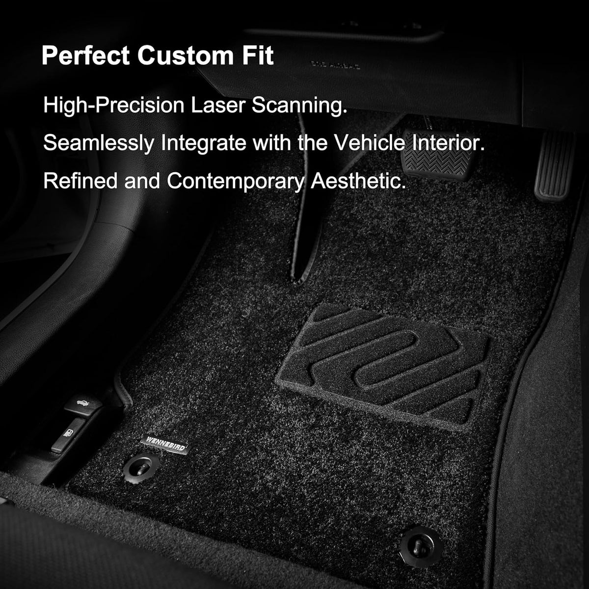 WENNEBIRD Carpet Floor Mats for Lexus RX 2023-2026, 3Pc 2023-2026 RX 3-Pc Set