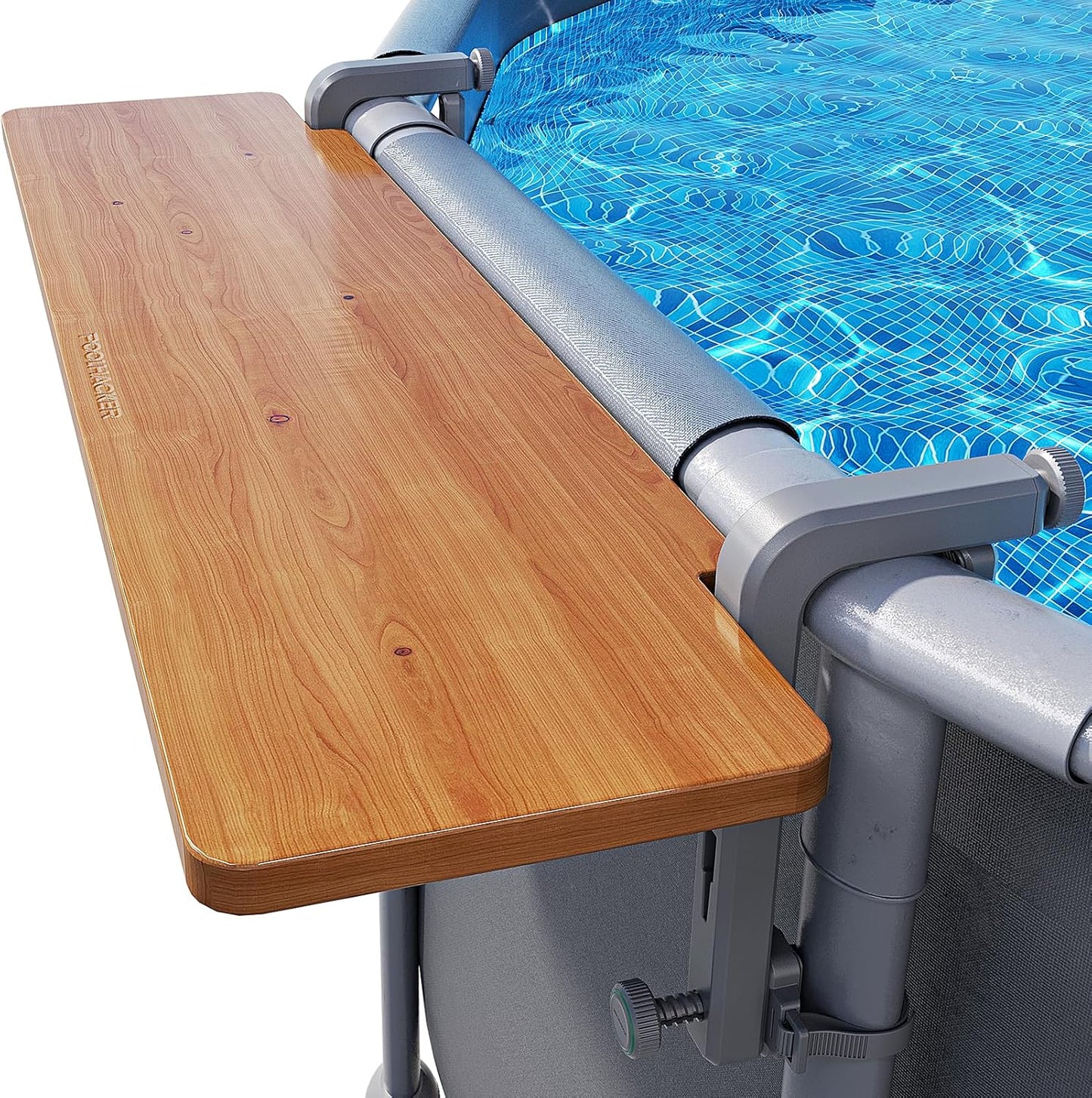 Pool Bar, Above Ground Pool Accessories, Swimming Pool Storage for Round Pools