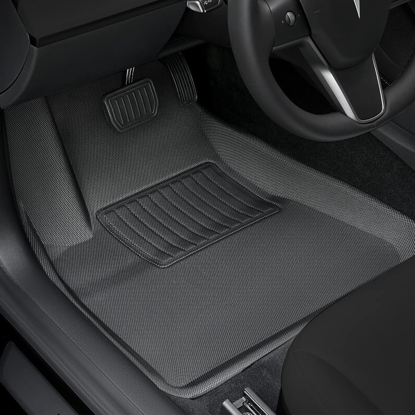 Tesla Model 3 Floor Mats 2023 2022 2021 2020 2019 2018 2017,Tesla Model 3 All Weather Floor Mats XPE Anti-Slip Tesla Model 3 Trunk Cargo Mat Liners